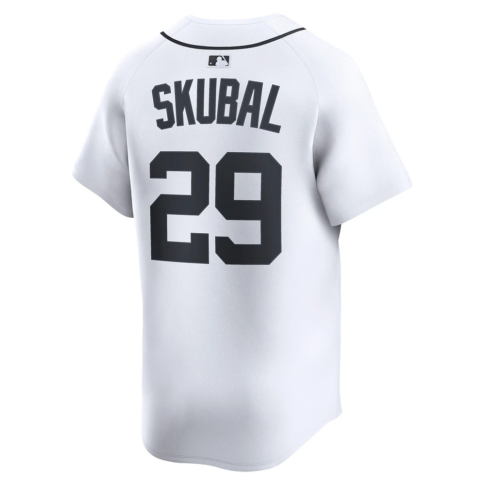 Men's Nike Tarik Skubal White Detroit Tigers Home Limited Player Jersey