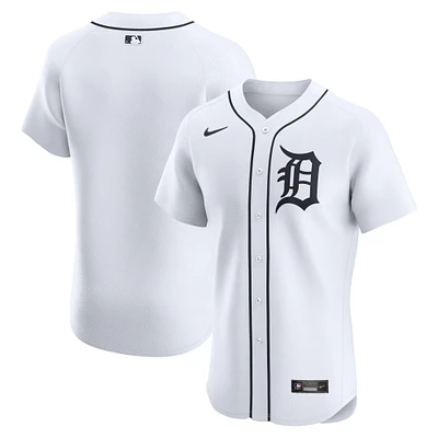 Maillot Nike blanc Detroit Tigers Domicile Elite pour homme