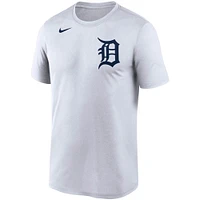 Men's Nike White Detroit Tigers Wordmark Legend Performance T-Shirt