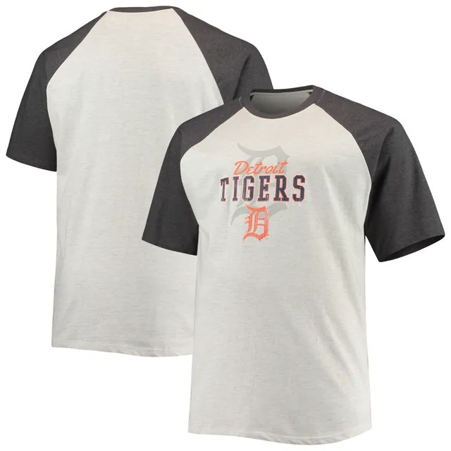 Men's Detroit Tigers Fanatics Branded Navy Father's Day #1 Dad Long Sleeve  T-Shirt