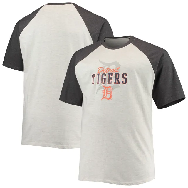 Lids Detroit Tigers Big & Tall Long Sleeve T-Shirt - Navy