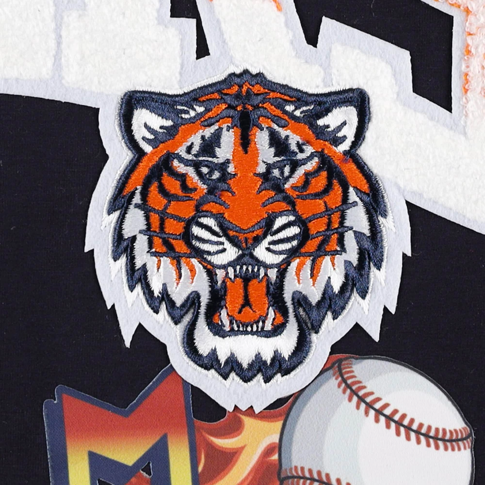Men's Pro Standard Navy Detroit Tigers Hometown T-Shirt