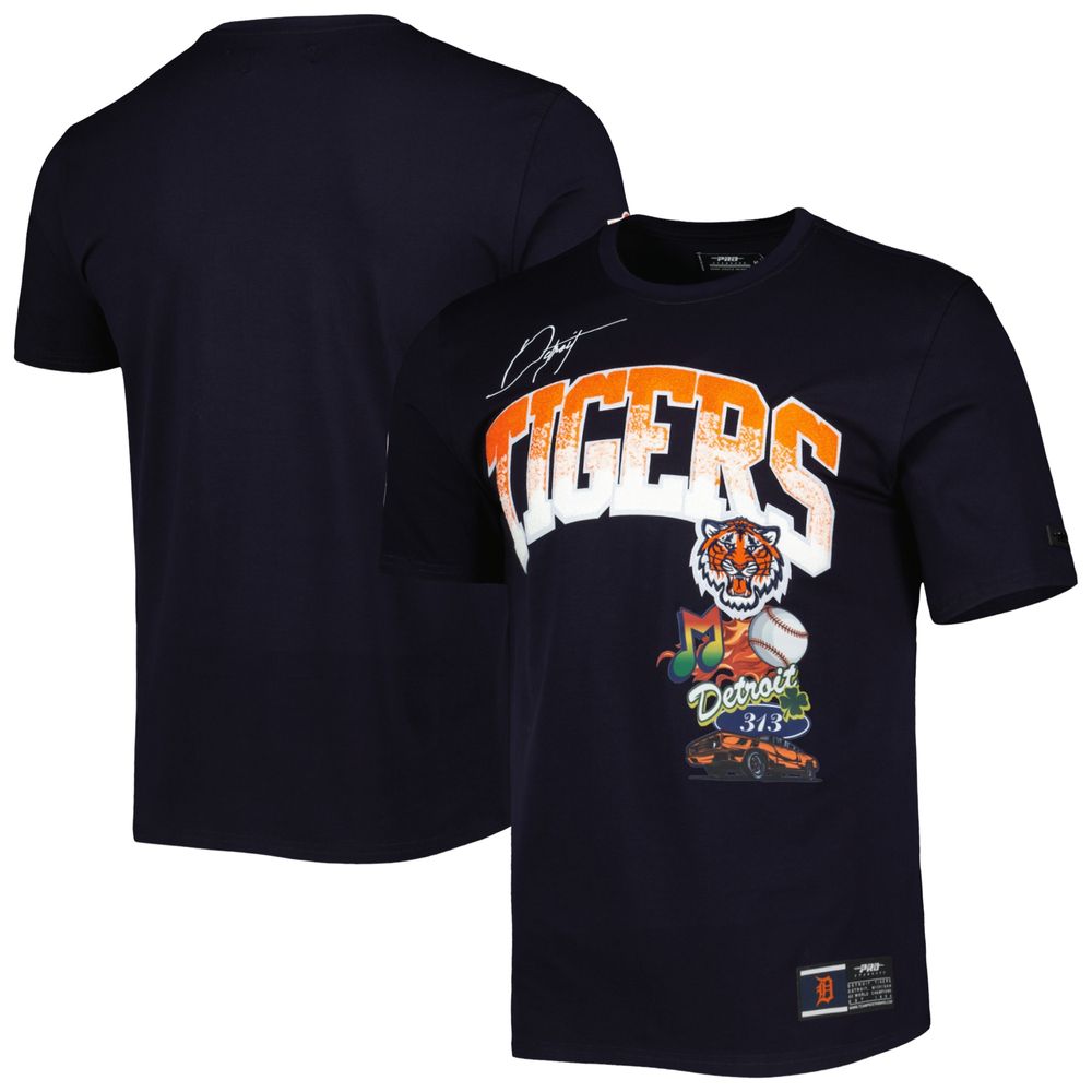 Men's Pro Standard Navy Detroit Tigers Hometown T-Shirt