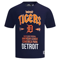 T-shirt surdimensionné City Tour des Detroit Tigers Pro Standard pour hommes, bleu marine