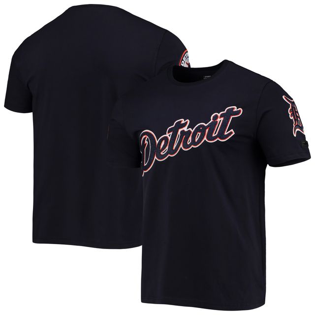 T-shirt à logo de l'équipe Detroit Tigers Pro Standard bleu marine pour homme