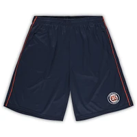 Men's Profile Navy Detroit Tigers Big & Tall Mesh Shorts