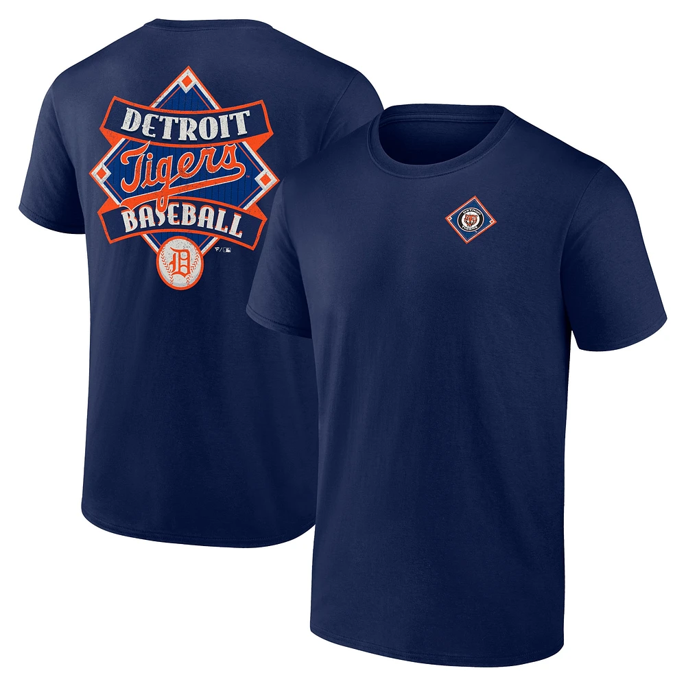 T-shirt pour hommes Profile Navy Detroit Tigers Big & Tall Field Play