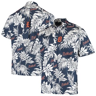 Men's Atlanta Braves Reyn Spooner Navy Aloha Button-Down Shirt