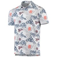 Men's Reyn Spooner White Detroit Tigers Performance Polo