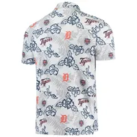 Polo performance Reyn Spooner des Detroit Tigers pour homme, blanc