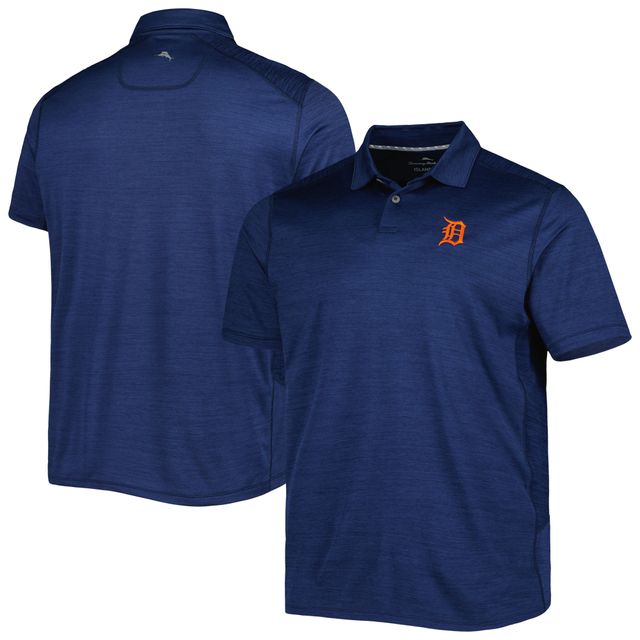 Polo Tommy Bahama Navy Detroit Tigers Delray IslandZone pour homme