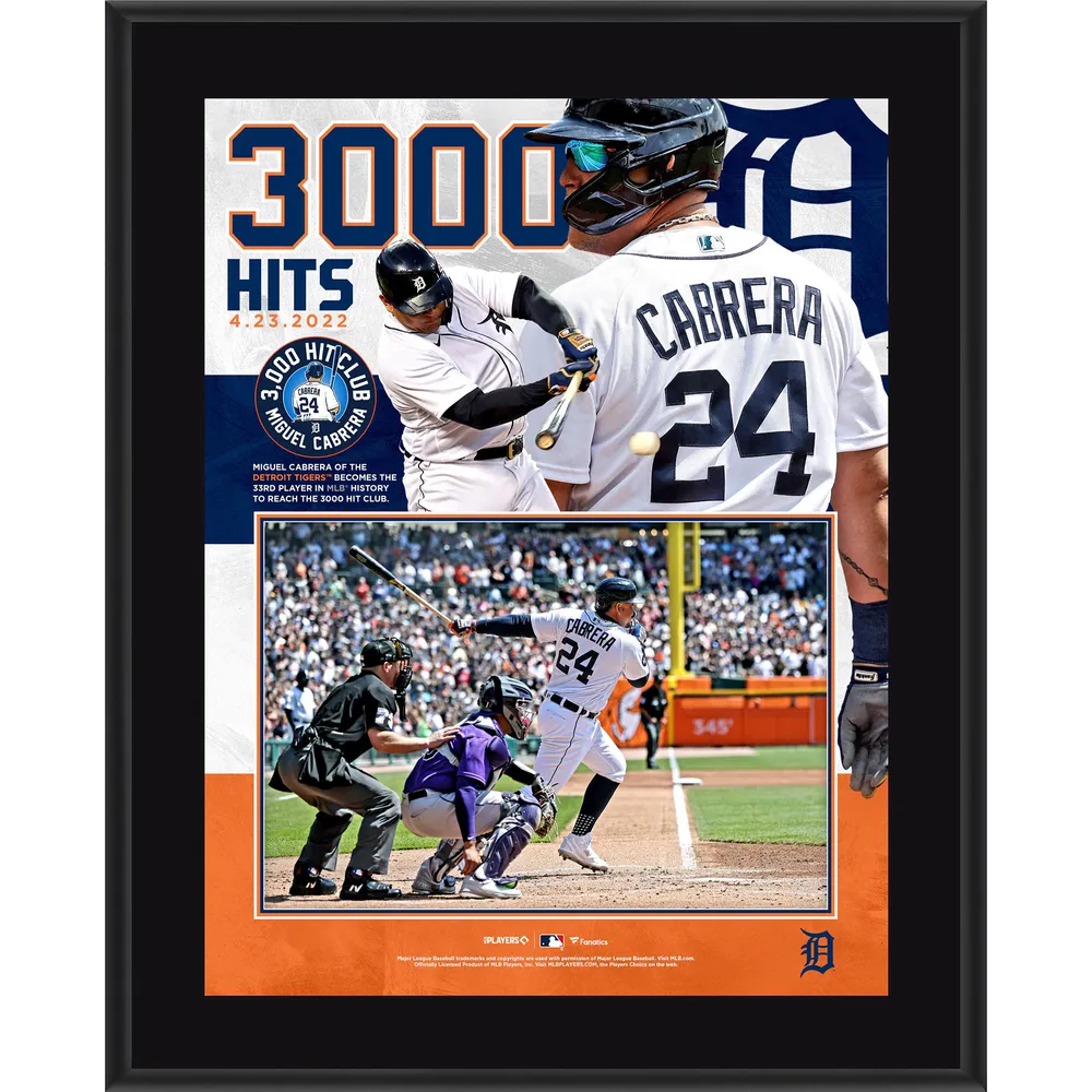 Miguel Cabrera Detroit Tigers Framed 15 x 17 500th Career Home Run Collage