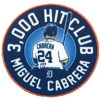 Écusson Miguel Cabrera Detroit Tigers 3000 Hit Club