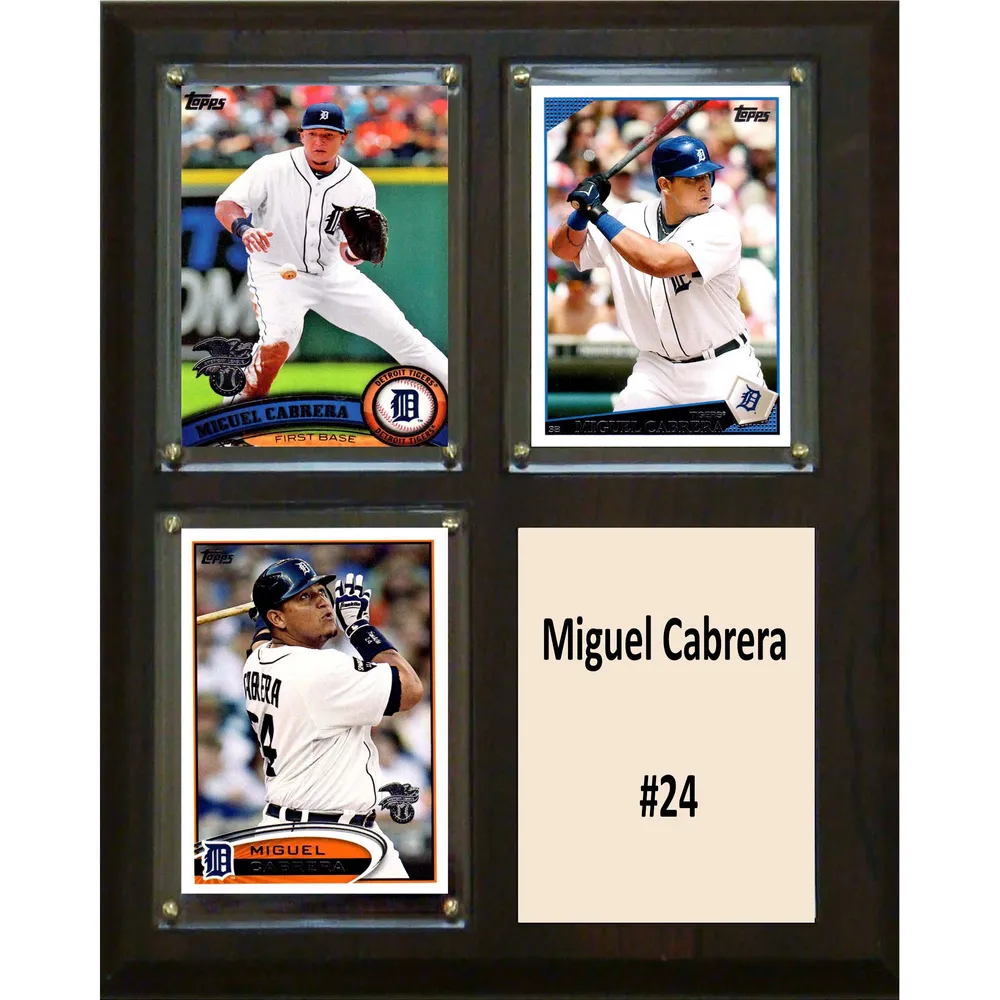 Miguel Cabrera Signed Detroit Tigers Framed Jersey Display
