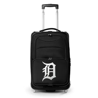 Detroit Tigers MOJO 21" Softside Rolling Carry-On Suitcase - Black