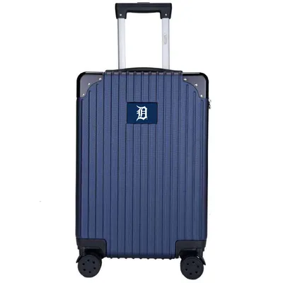 Detroit Tigers MOJO Premium 21'' Carry-On Hardcase Luggage - Navy