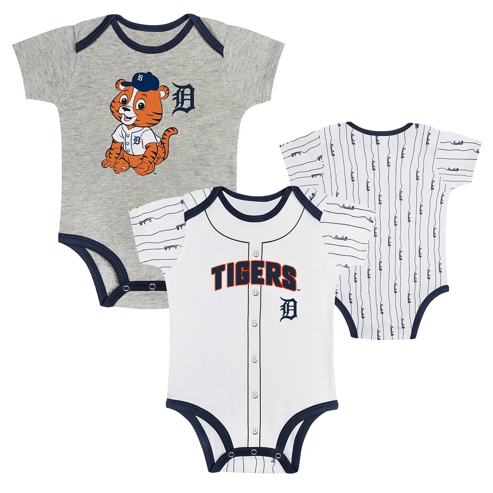 Newborn & Infant Detroit Tigers Play Ball 2-Pack Bodysuit Set