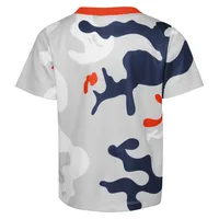 OST TIGERS CAMO PINCH HITTER SS TEE & SHORT SE KIDINFSHT