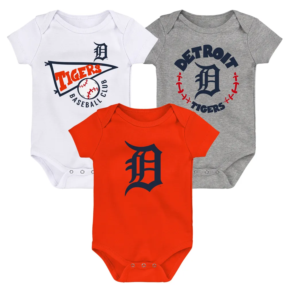 Men's Detroit Tigers Fanatics Branded Heathered Gray Red White and