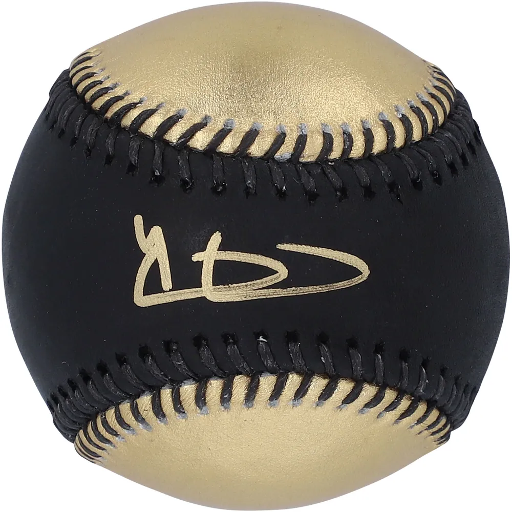 MLB Fanatics Authentic Rawlings Gold Leather Baseball