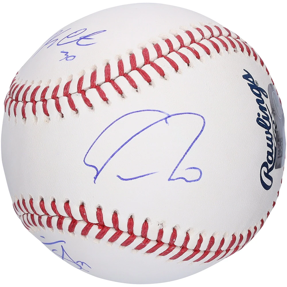 Riley Greene, Kerry Carpenter, Spencer Torkelson & Tarik Skubal Detroit Tigers Autographed Baseball