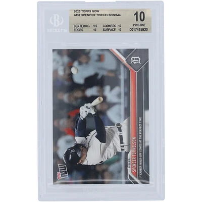 Spencer Torkelson Detroit Tigers 2023 Topps Now 1st Career Walk-Off Homerun #432 BGS Authenticated 10 Card - 9.5,10,10,10 Subgrades