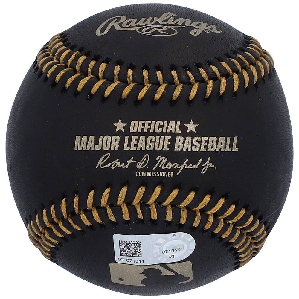 Spencer Torkelson Detroit Tigers Autographed Black Leather Baseball
