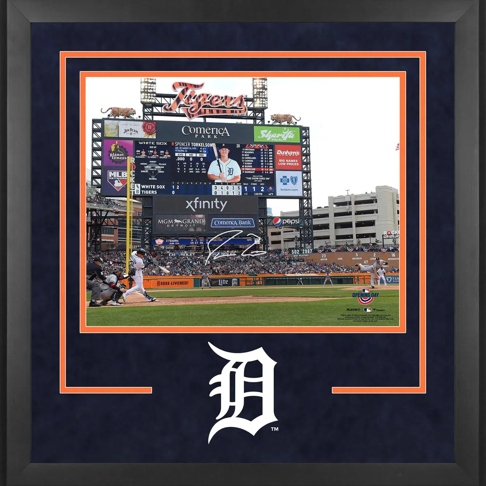 Lids Spencer Torkelson Detroit Tigers Fanatics Authentic Autographed Deluxe  Framed 16 x 20 First At Bat Photograph