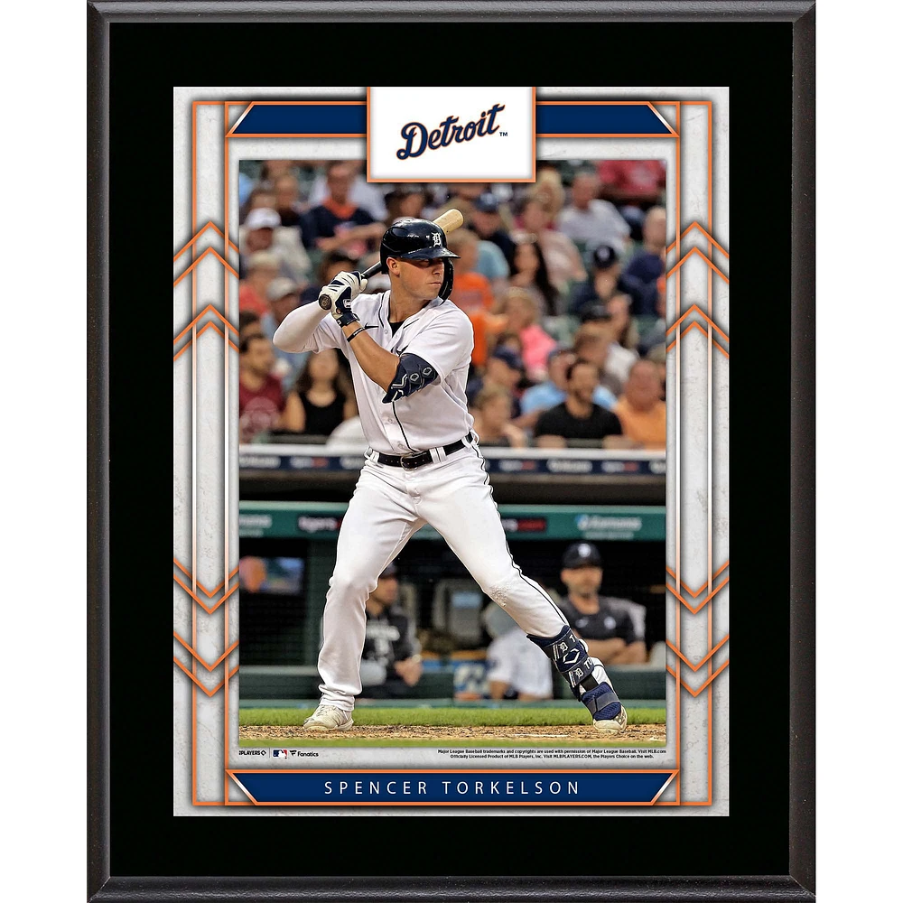 Spencer Torkelson Detroit Tigers Framed 10.5" x 13" Sublimated Player Plaque