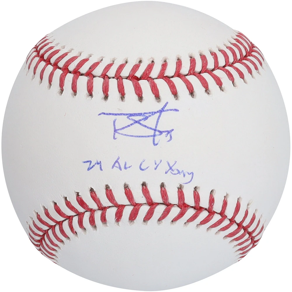 Tarik Skubal Detroit Tigers Autographed 2024 American League Cy Young Award Baseball with "24 AL Cy Young" Inscription