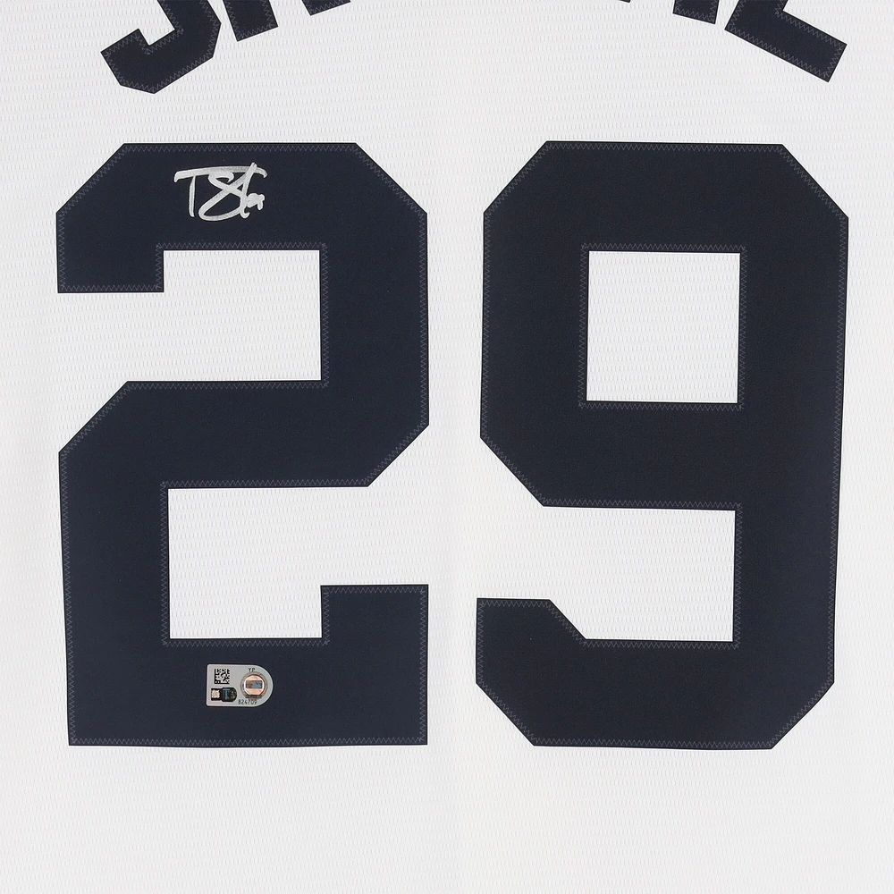 Tarik Skubal Detroit Tigers Autographed White Nike Replica Jersey 