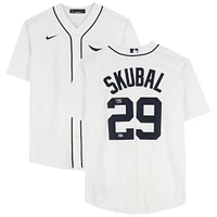 Tarik Skubal Detroit Tigers Autographed White Nike Replica Jersey 