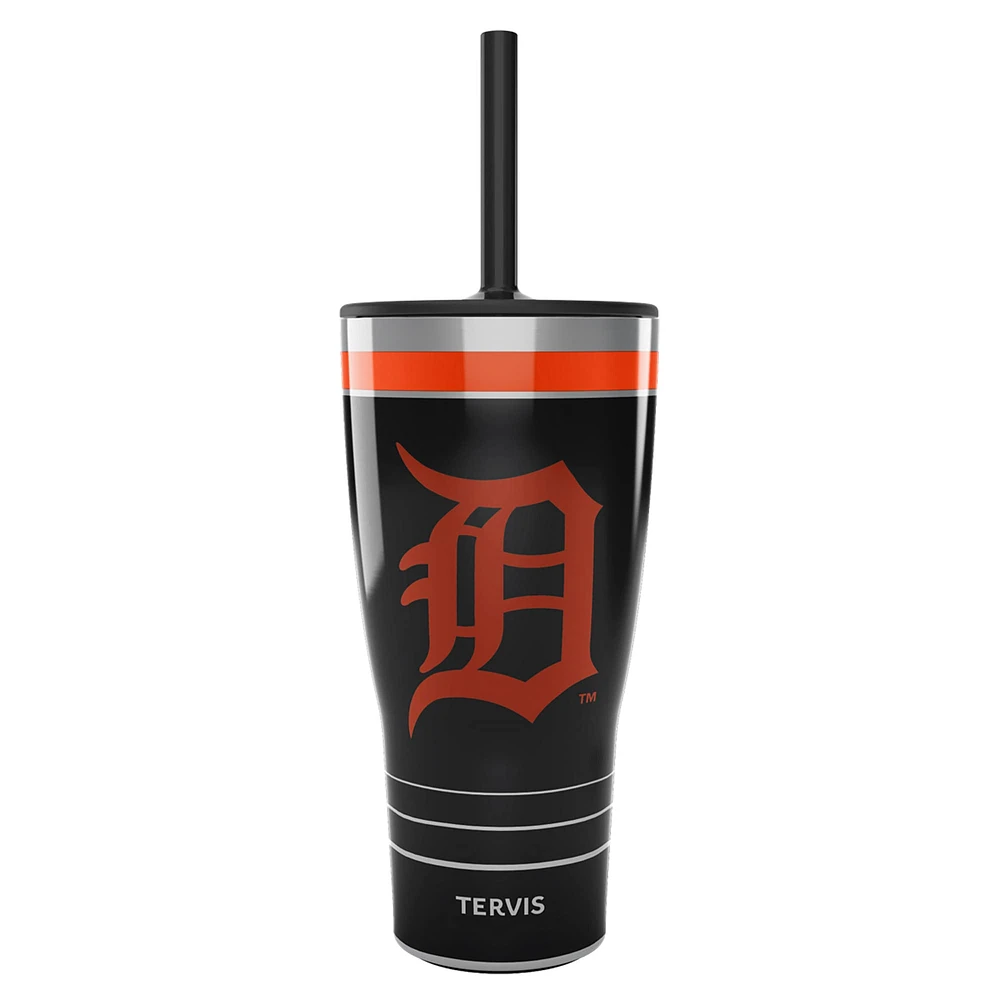 Tervis Tigres de Détroit 30oz. Gobelet de jeu de nuit avec paille