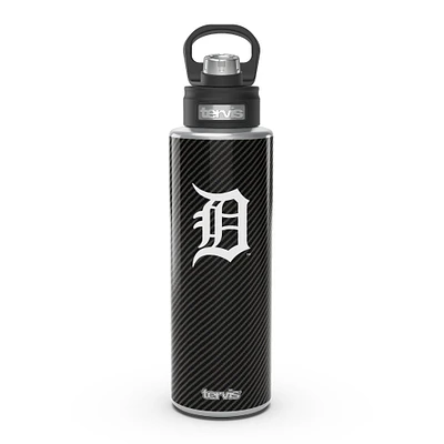 Tervis Tigres de Détroit 40oz. Bouteille d'eau à large goulot en fibre de carbone