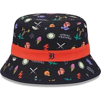 Toddler New Era Navy Detroit Tigers Spring Training Icon Bucket Hat