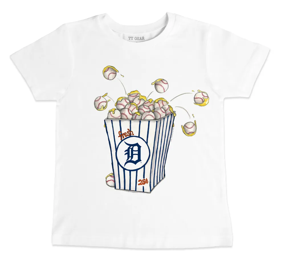 Lids Detroit Tigers Tiny Turnip Youth Bubbles T-Shirt - White