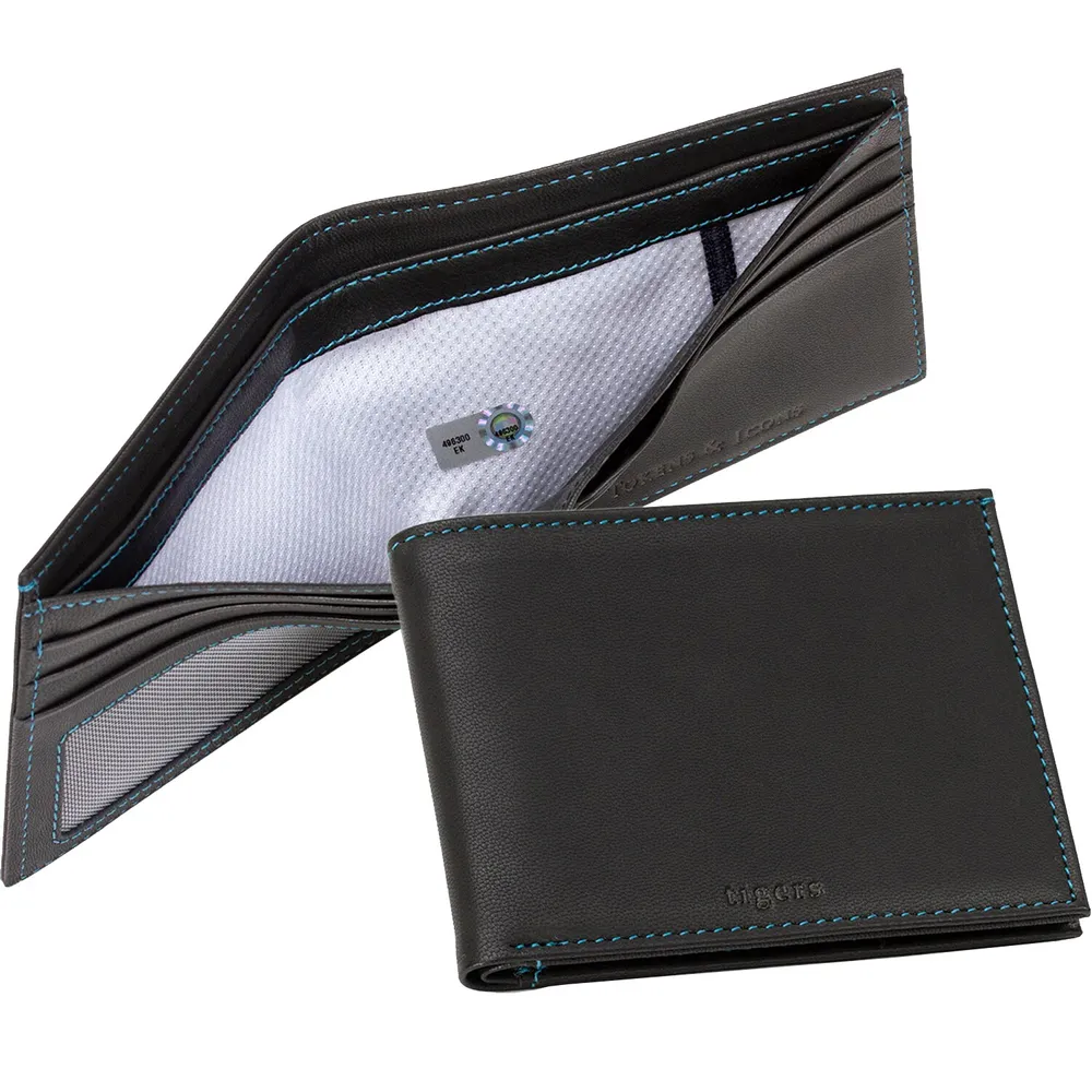 NFL Detroit Lions Leather Bi-fold Wallet