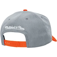 Unisex Mitchell & Ness  Gray Detroit Tigers Basic Pro Adjustable Hat