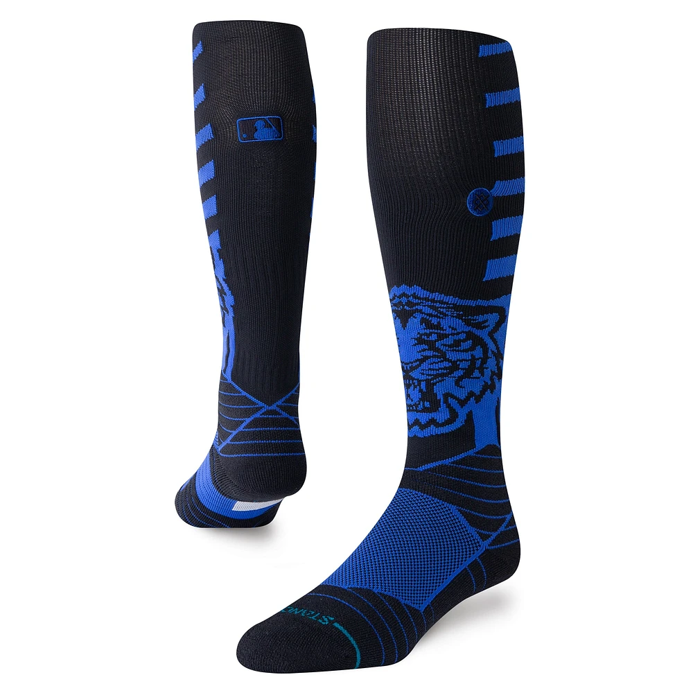 Chaussettes unisexe Stance bleu marine Detroit Tigers 2024 City Connect Crew