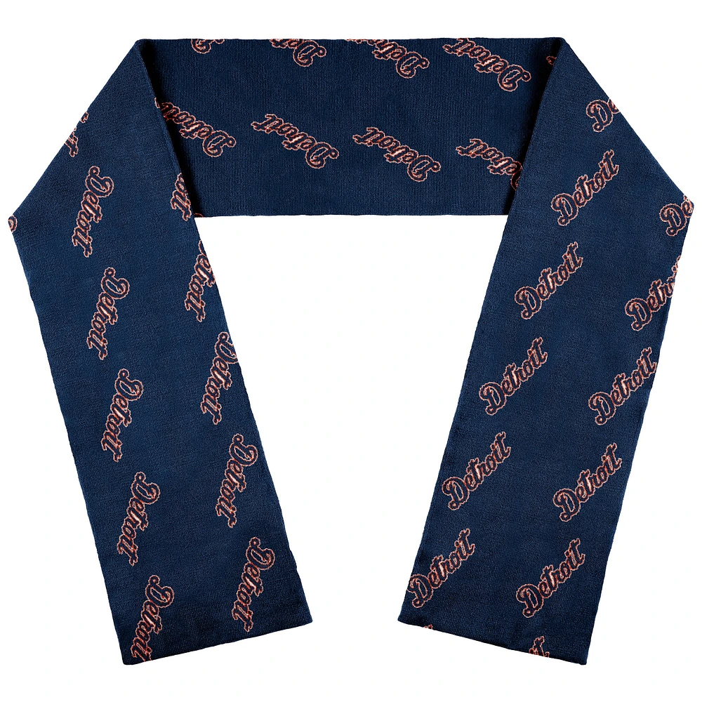 WEAR by Erin Andrews Detroit Tigers Team Wordmark Scarf