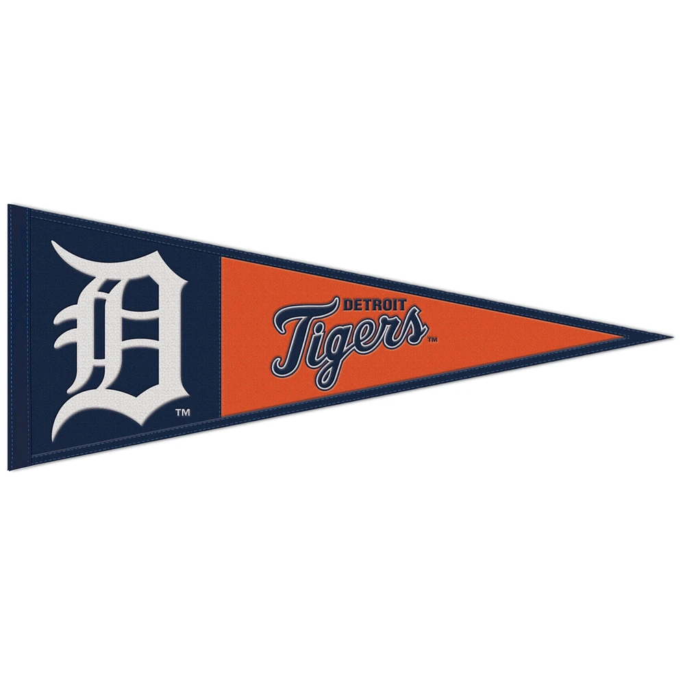 WinCraft Detroit Tigers 13'' x 32'' Primary - Pennant