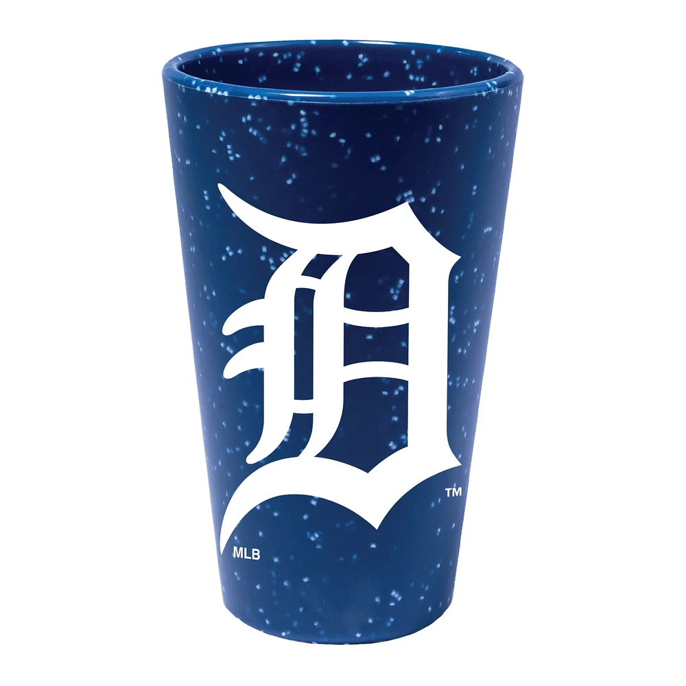 WinCraft Detroit Tigers 16oz. Verre à pinte en silicone couleur équipe