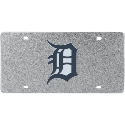 Detroit Tigers WinCraft Acrylic Glitter License Plate