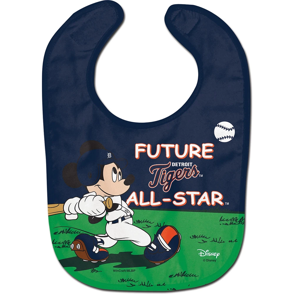 WinCraft Detroit Tigers Disney Mickey All Pro Bavoir pour bébé