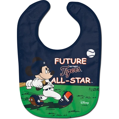 WinCraft Detroit Tigers Disney Mickey All Pro Bavoir pour bébé