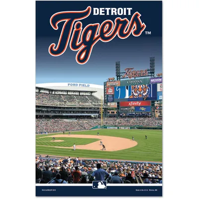 Detroit Tigers WinCraft Stadium 11'' x 17'' Wood Sign