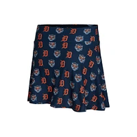 Women's Concepts Sport  Navy Detroit Tigers Knit Tank Top & Skort Set