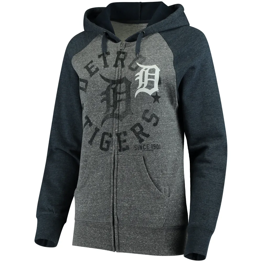 Women's Detroit Tigers Platinum Collection Pullover Hoodie - - Black