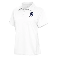 Women's Antigua  White Detroit Tigers Motivated Polo