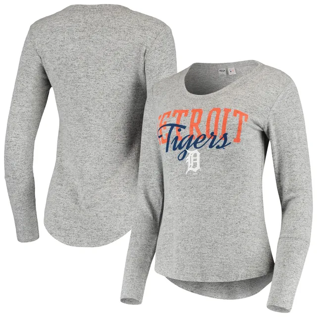 Women's Detroit Tigers Fanatics Branded White Long Sleeve T-Shirt